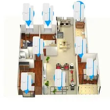 433MHz Wireless Door Window Sensor Magnetic Smart Home Security Alarm System