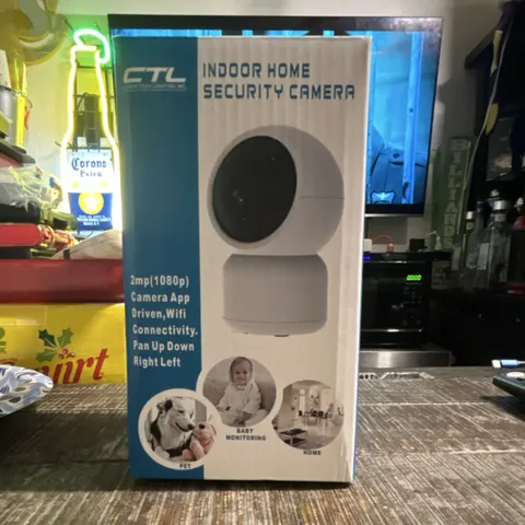 CTL Indoor Home Security Camera 1080p Wi-Fi Night Vision Motion Detection