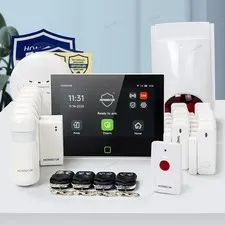 HOMSECUR WIFI Wireless Burglar Alarm System Full Protection With 7'' Touchscreen