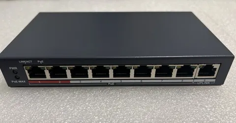 PoE/NETWORK SW LTS POE-SW801N 8-PORT SWITCH +1 UPLINK 100/MBPS 820ft Extend Mode