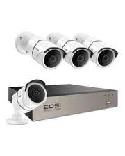 8CH 3K Lite Home Security Camera System with One-Way Audio,H.265+ 8-Channel C...