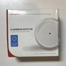 Honeywell SiXGB Wireless Glass Break Detector for Lyric, Indoor, Temp/Tamper