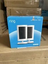 Ring Outdoor Cam Plus Battery Powered Security Camera 2-Pack New