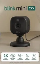 Plug-in Home & Pet Indoor Security Camera W/ 2K video