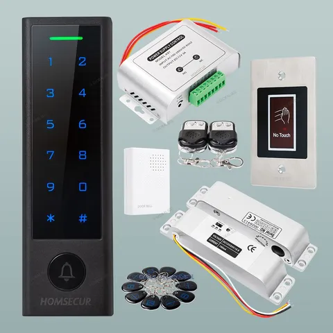 HOMSECUR Weatherproof IP66 APP WIFI PIN Access Control Touch Keypad