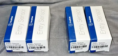 FOUR NEW SimpliSafe Entry Door Window Sensor Set Lot Of 4 New In Box ES1000