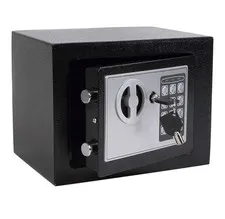 Yuanshikj Small Digital Security Safe Keypad Combo Key Lock Metal Black