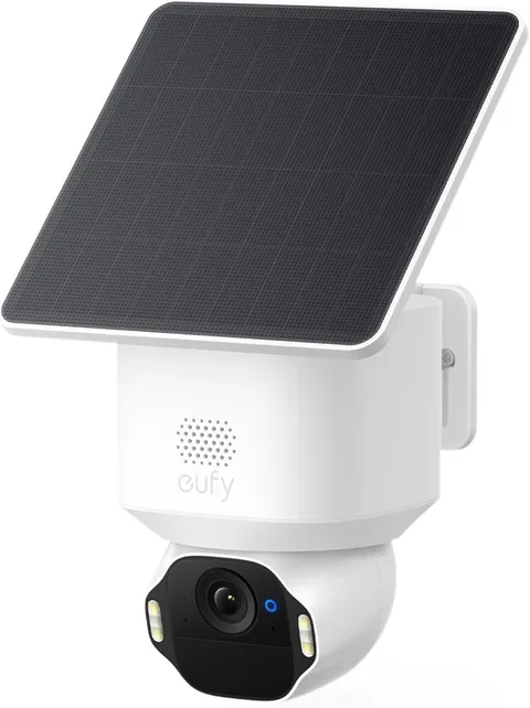 eufy Security SoloCam E42, 4K Solar Security Camera, AI Facial Recognition