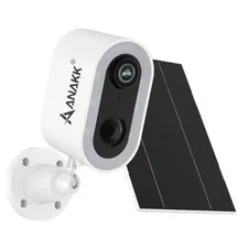Solar Security Cameras Wireless Outdoor | 5Ghz Wifi, Color Night Vision, 24/7