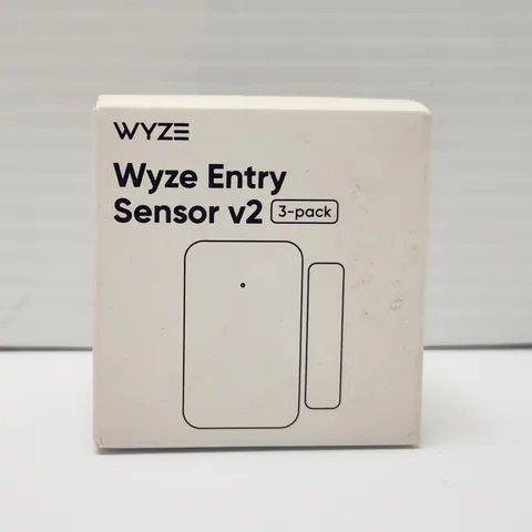 Wyze Entry Sensor v2 3-Pack WSES2-3PK Smart Home Door Window Sensors Sealed