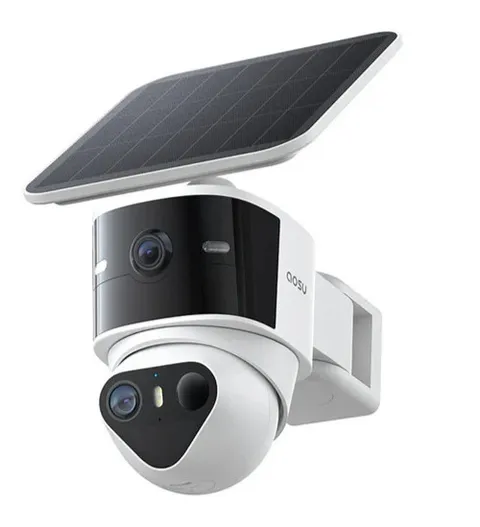 Aosu SolarCam T2 Pro Dual 3K Full Color Night Vision Solar Security Camera