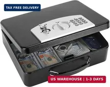Safe Box with Digital Keypad Lock, Lock Box with Code for Personal Item