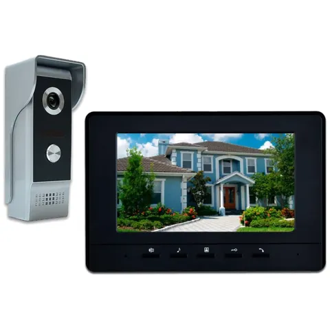 Indoor Outdoor Intercom Monitor, Night Vision, Clear Images
