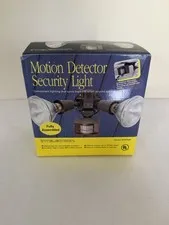 INTELECTRON Dual Head Motion Detector With Security Light Model Outdoor BC8700K