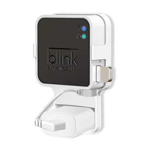 Sync Module 2 Outlet Wall Mount for Blink Doorbell Camera, Window Sensors Acc...
