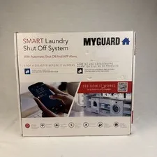 MYGUARD RCA SMART Laundry Shut Off System Wi-Fi Water Leak Sensor App Alerts