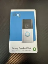 Ring Battery Doorbell Plus 1536p HD Video Head-to-Toe View NEW SEALED BOX