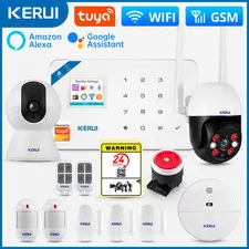 GSM W181 WiFi Home Alarm System | Door & Motion Detectors | Compatible