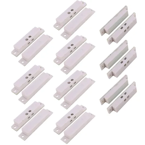 UHPPOTE Normal Closed Wired Screw-Terminal Surface-Mount Standard, White
