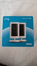 Ring Spotlight Cam Plus Camera Outdoor Wireless (latest) Pack of 2 Battery New