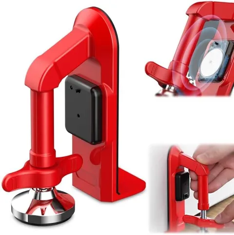 Portable Alarm Door Stopper, Portable Lock for Travel Anti Theft Door Blocker, E