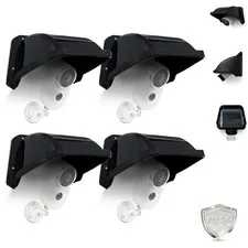 Universal Security Camera Sun Rain Cover Shield Cover Shield for Surveillance...