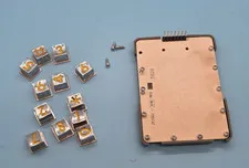 LINEAR AE-500 AE-1000 KEYPAD REPLACEMENT COMPLETE NUMBERS BOARD RUBBER & BOLTS