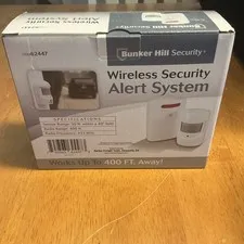 Bunker Hill Wireless Security Alert System Item 62447 New Open Box 400ft Range