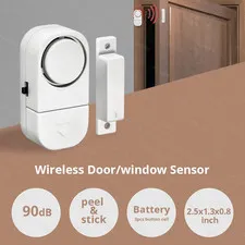 10PCS WIRELESS Home Window Door Burglar Security ALARM System Magnetic Sensor