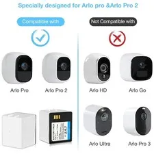 A-1 Rechargeable Batteries for Arlo Pro Cameras