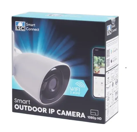 LSC Smart Connect Smart Outdoor IP Camera, Outdoor WLAN IP65 HD Security Cam
