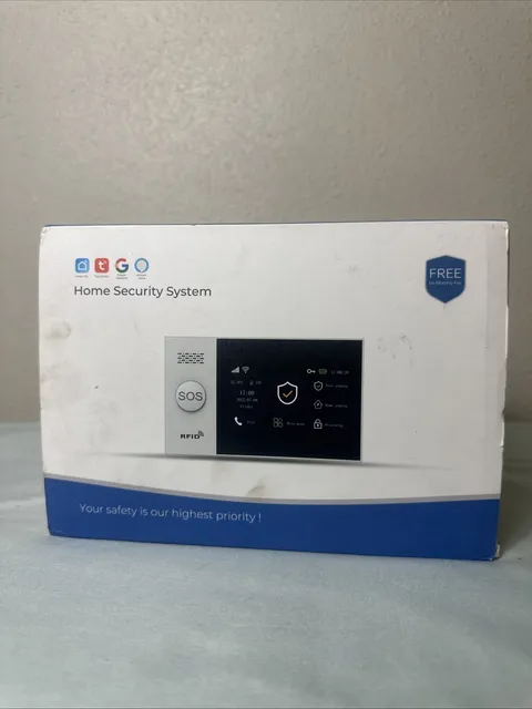 Wireless Smart Home Security Alarm System with RFID