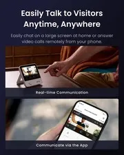 Video Doorbell Camera – Wireless with Monitor & Lock Pro