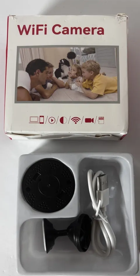 NEW Wireless WiFi IP/Network Indoor Surveillance Camera, Color Mode, White