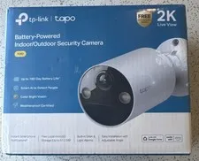 TP-Link Tapo TC82 Battery Powered Indoor Outdoor Security Camera 2K