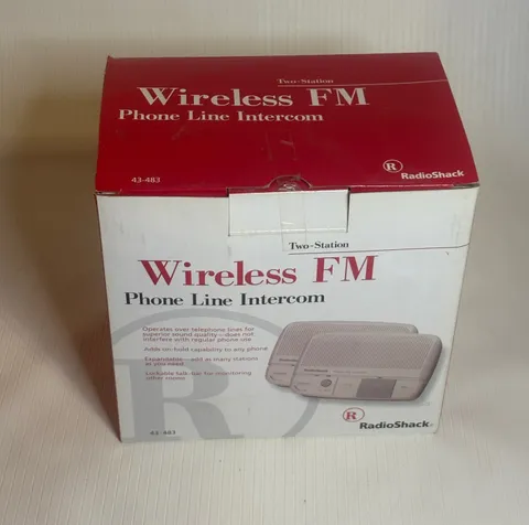 Radio Shack 2-Channel FM Wireless Intercom System,  43-483