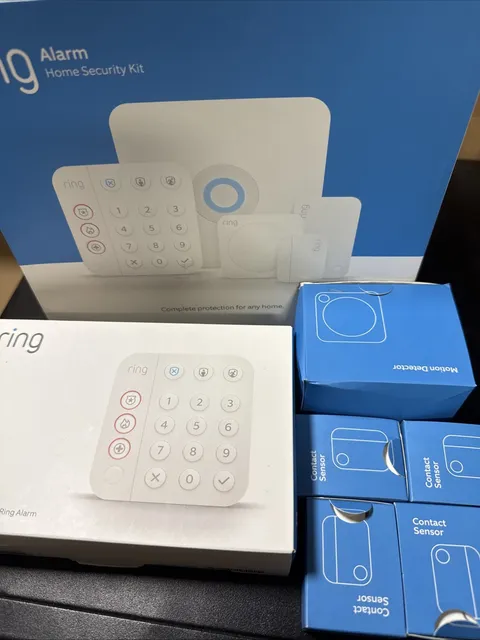 Ring Alarm 14 Piece Kit (2nd Generation) Home Alarm Security System, Alexa