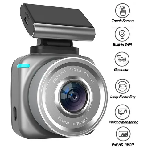1080P FHD Car DVR 2MP Camera Video Recorder WiFi G-sensor Dash Cam Dual Lens