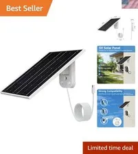 Eco-Friendly 3W Monocrystalline Solar Panel - Ideal for Security & Devices