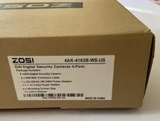 Zosi 4AK-4182B-WS-US Digital Security Cameras 4 Pack White