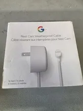Google Nest Weatherproof Cable for Nest Camera (16 feet / 5 meters) Snow
