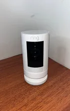 Ring Stick Up Security Camera in White w/ OG Battery 
