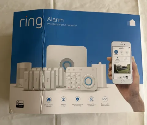Ring Alarm 10-Piece Home Security Kit 1st Gen (4K11S7-0ENC) Open Box, NEW