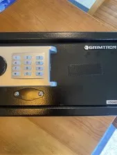 Stalwart Safe Box Digital Security Box with Keypad and Manual Override Key