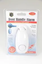 Portable Door Handle 98dB Alarm with LED Light U52B