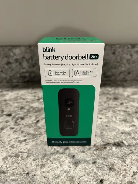 Blink Battery Doorbell 2k+ Brand New Fast Shipping