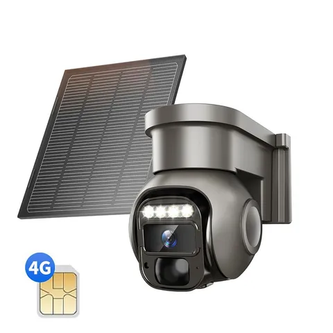 1pcs-4G LTE Trail Camera with 2K Live View, Built-in SIM Card, APP Remote Live &