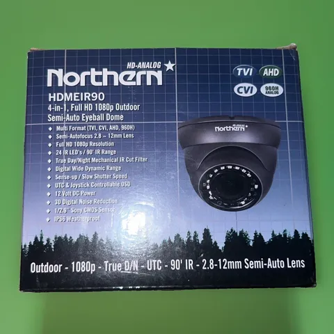 2-box Top Quality Analog Security Camera 1080P HD Night Vision 4-in-1 Semi-Auto