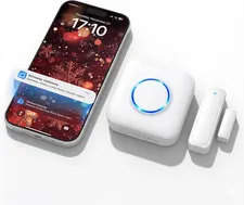Wifi Sensor, Smart Motion Detector Kit with Phone App Alerts, Includes Gateway H