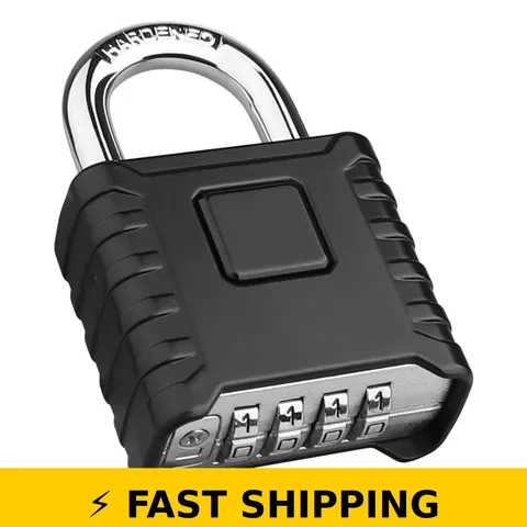 Diyife Heavy Duty Combination Padlock - One-Touch Unlocking